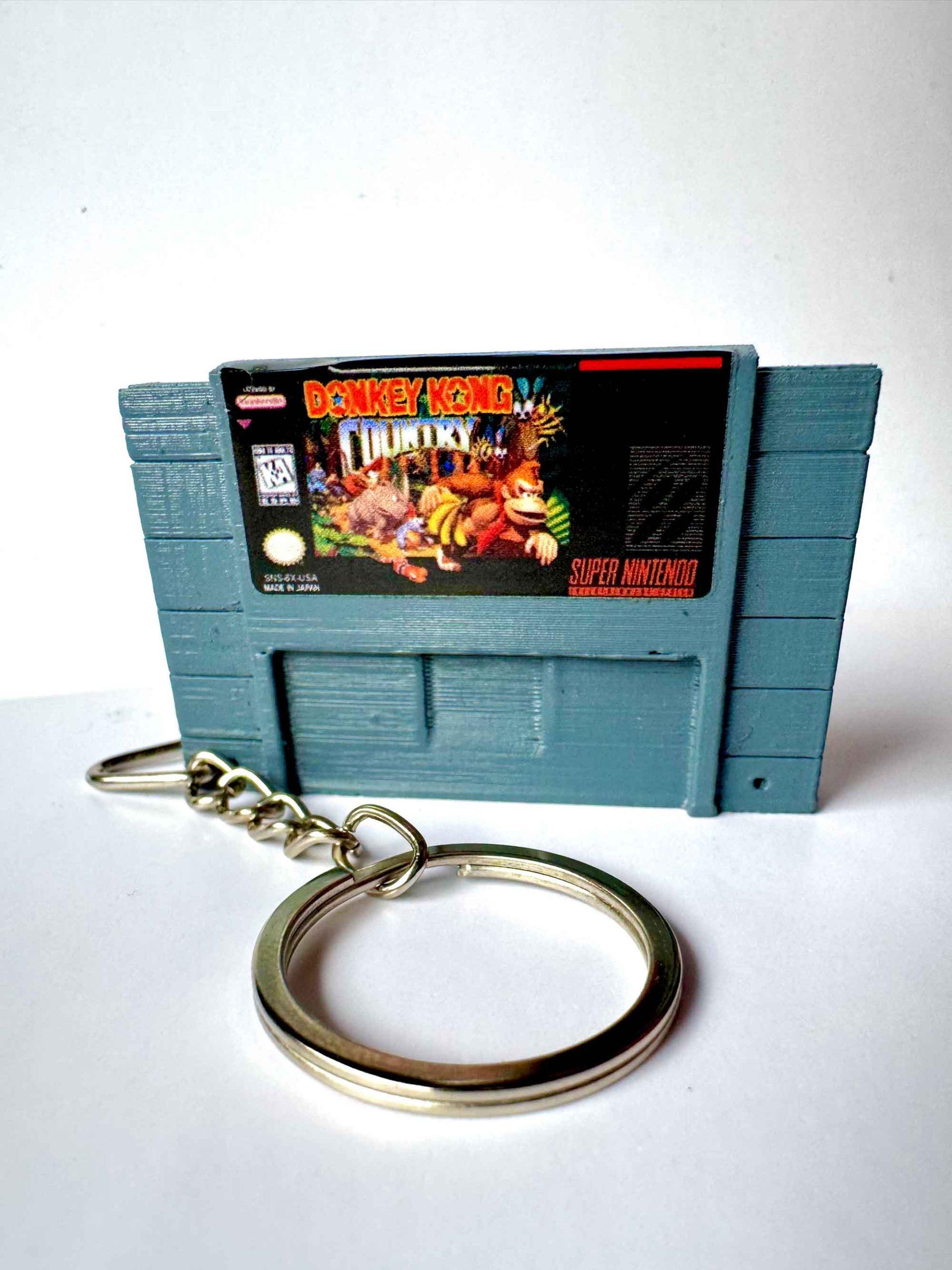 Llavero Cassette Donkey Kong Country