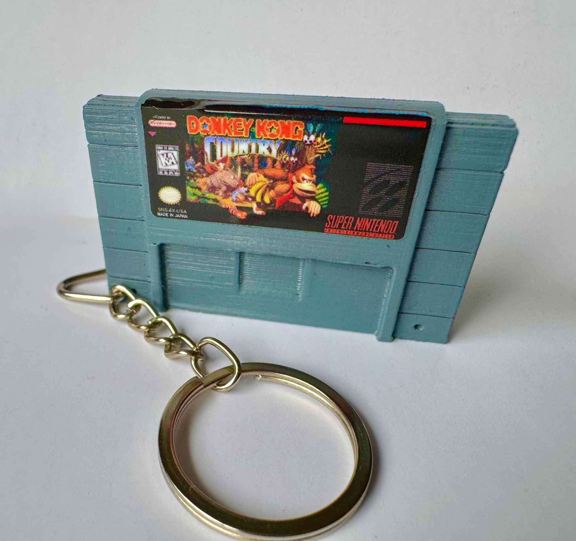 Llavero Cassette Donkey Kong Country