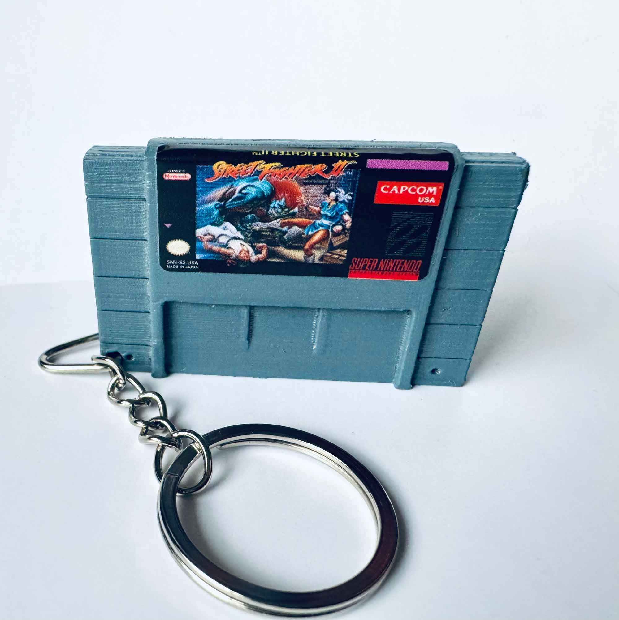 Llavero Cassette Street Fighter II