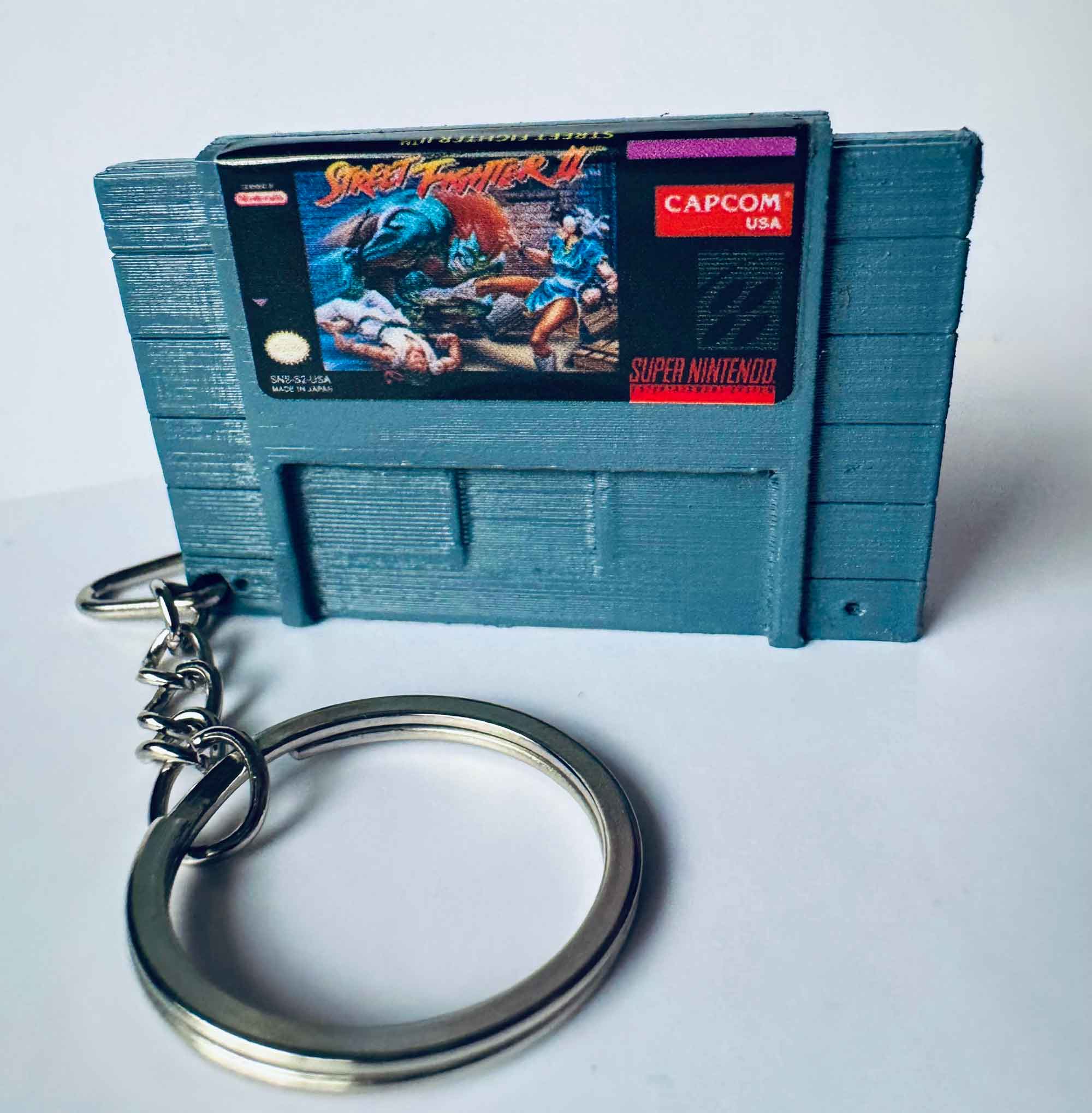Llavero Cassette Street Fighter II