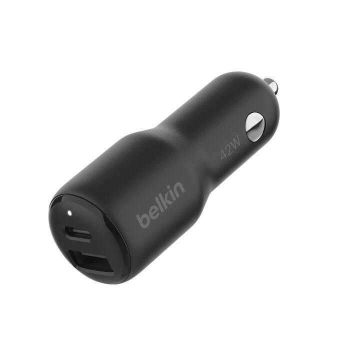 Cargador de Carro Belkin BoostCharge 42W Doble