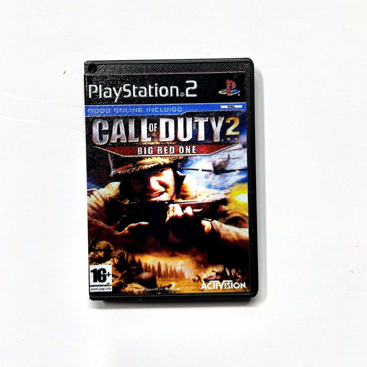 Llavero Call of Duty PS2 con Relieve
