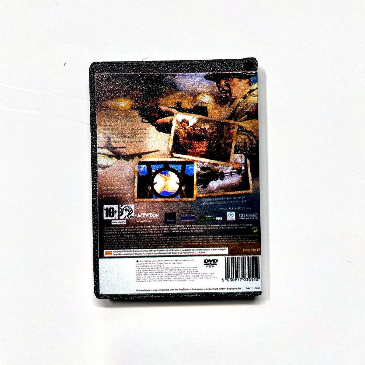 Llavero Call of Duty PS2 con Relieve