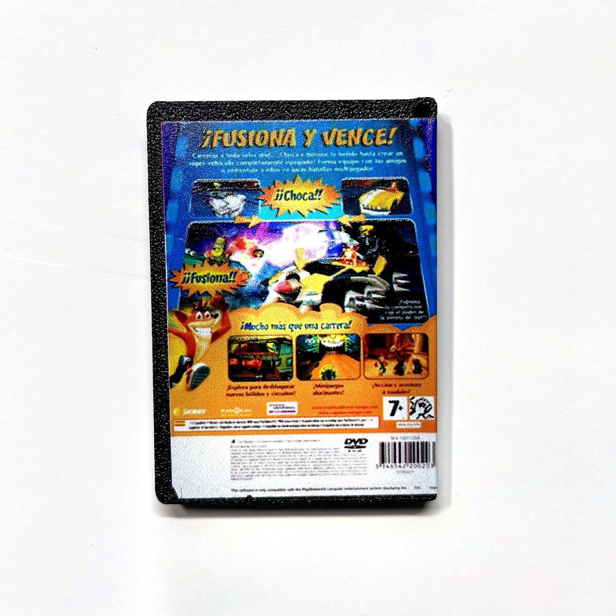 Llavero Crash Tag Team Racing PS2 con Relieve