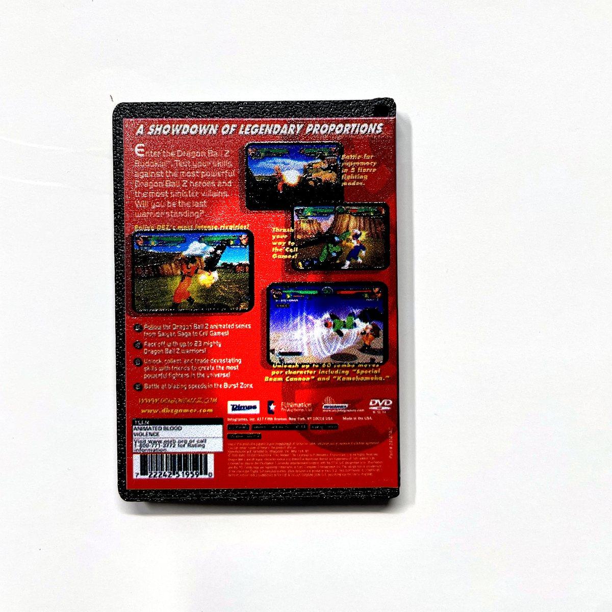 Llavero Dragon Ball Z Budokai PS2 con Relieve