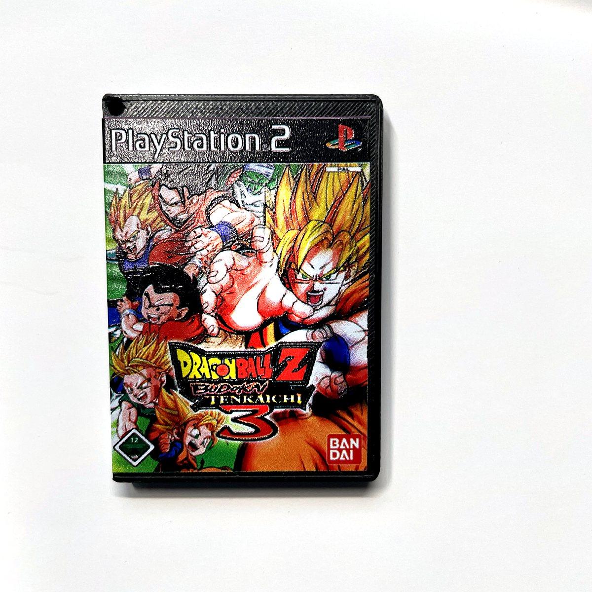 Llavero Dragon Ball Z Budokai Tenkaichi 3 PS2 con Relieve
