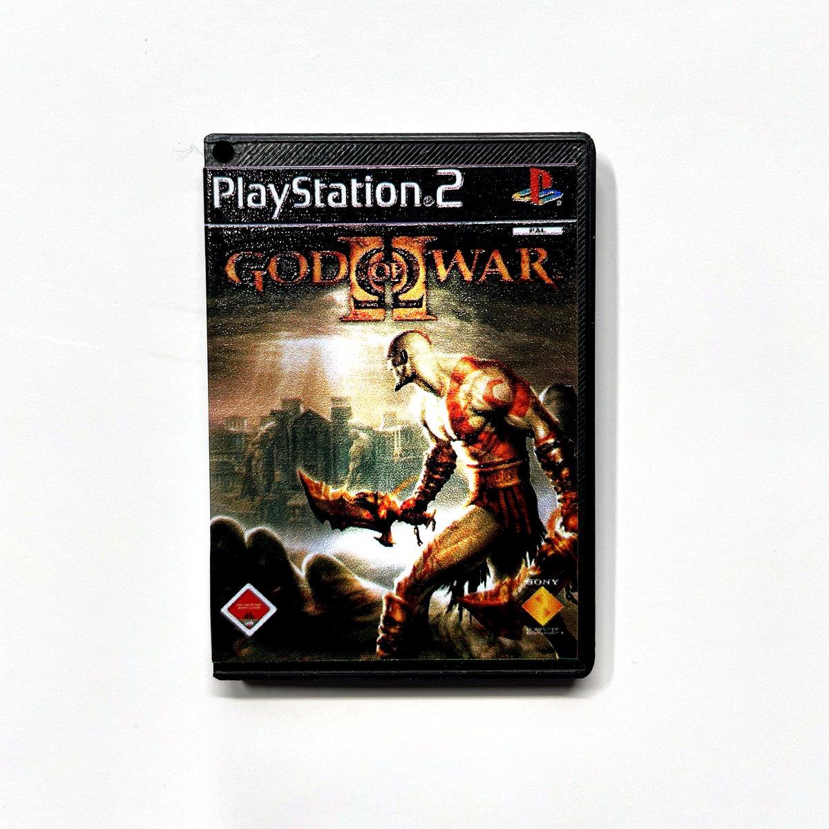 Llavero God of War 2 PS2 con Relieve