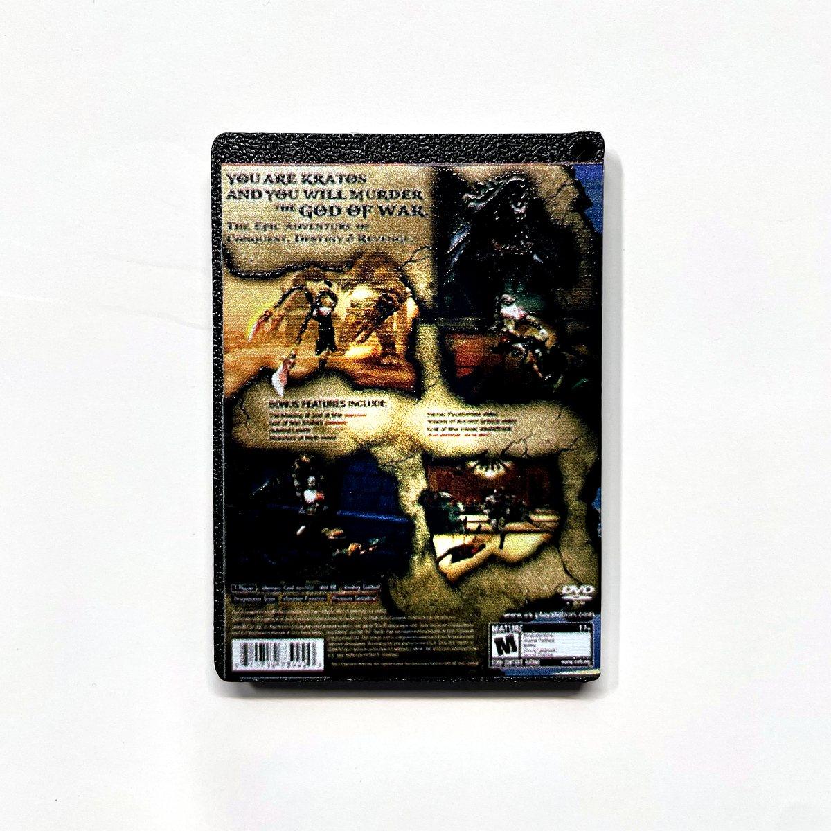 Llavero God of War PS2 con Relieve
