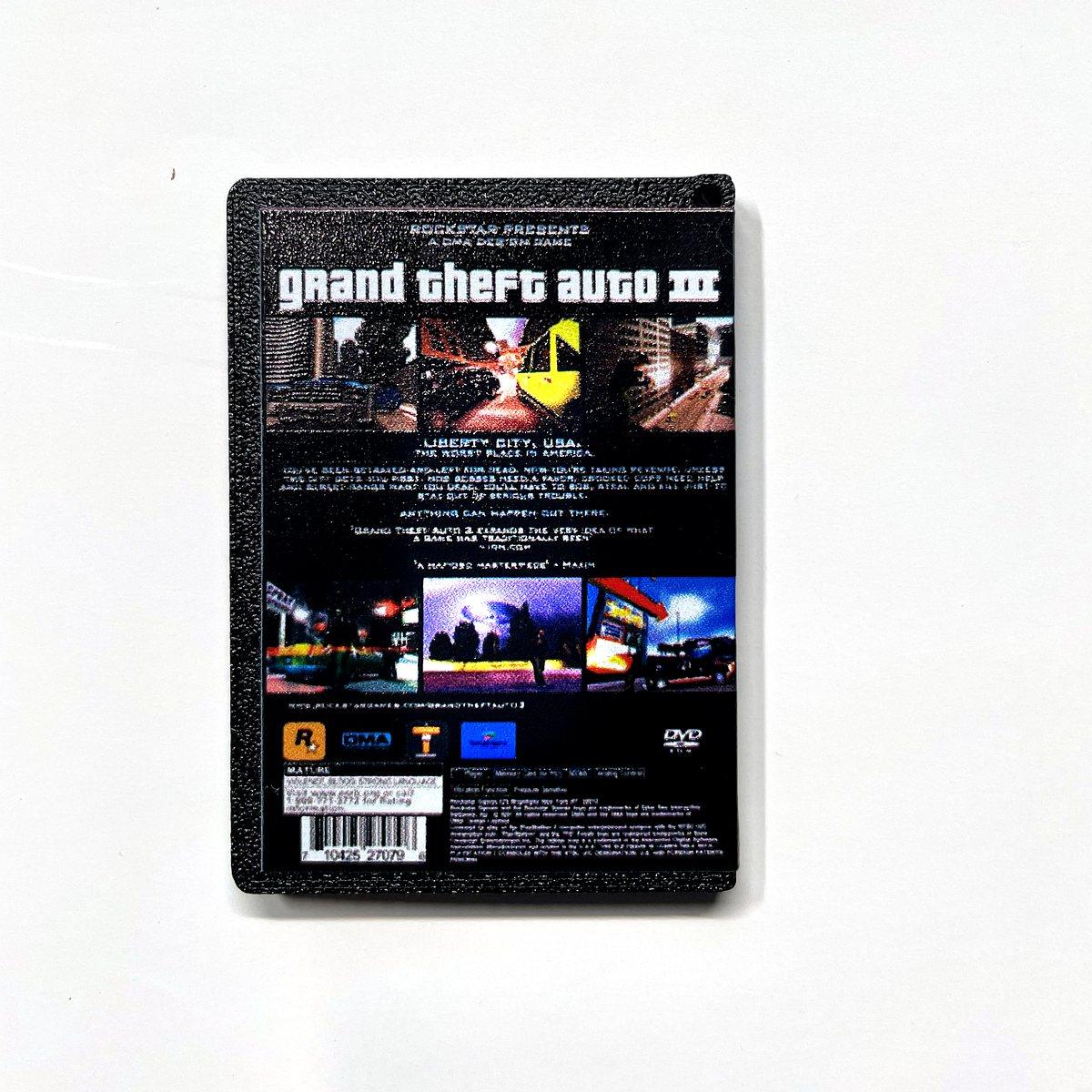 Llavero GTA III PS2 con Relieve