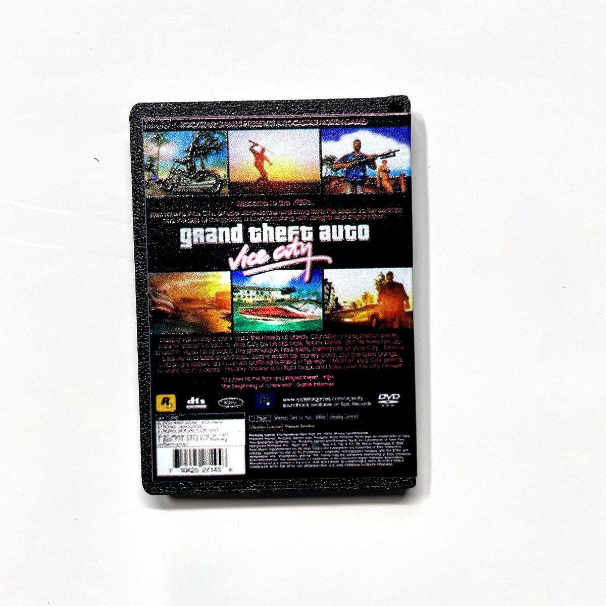 Llavero GTA Vice City PS2 con Relieve