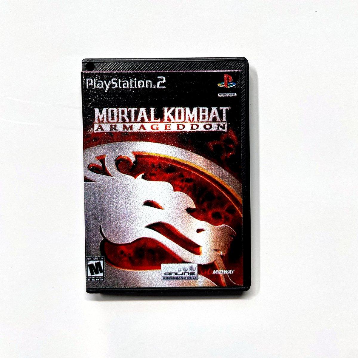 Llavero Mortal Kombat PS2 con Relieve