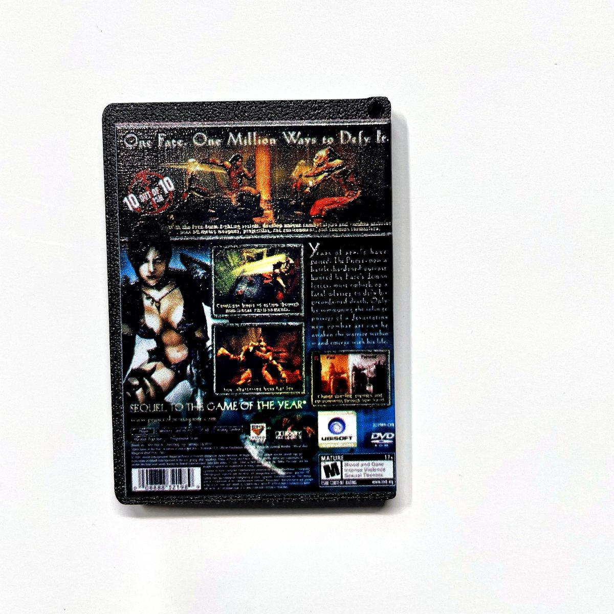 Llavero Prince of Persia PS2 con Relieve