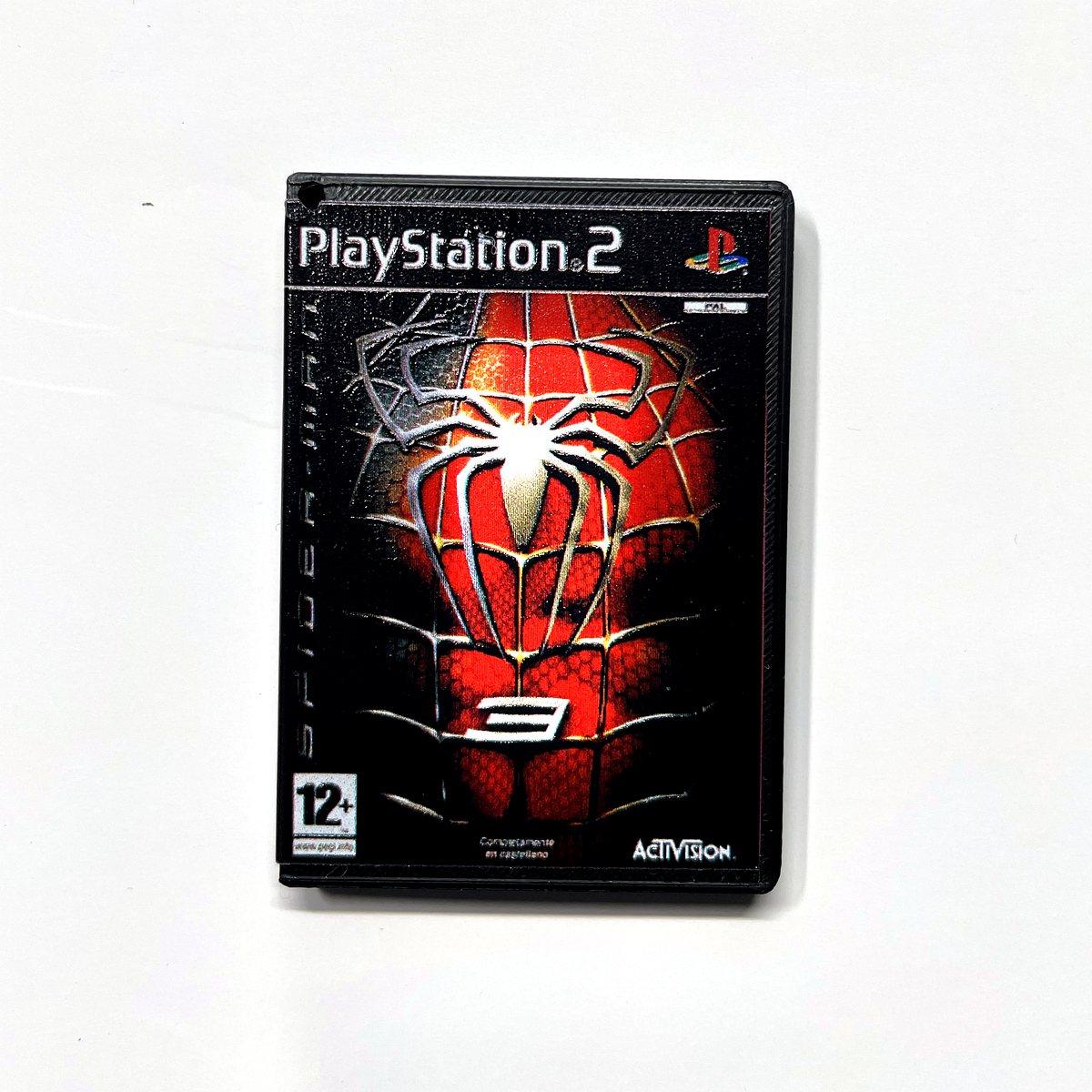 Llavero Spider-Man 3 PS2 con Relieve