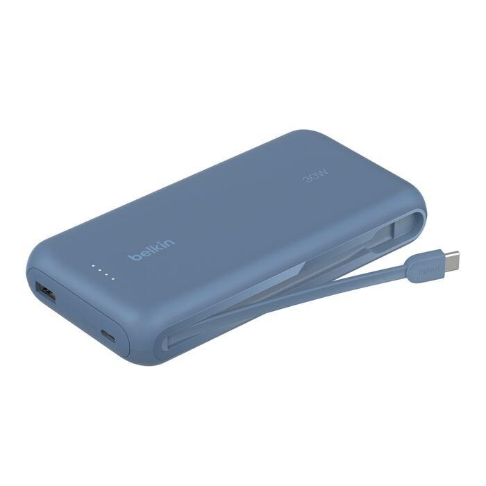 Power Bank Belkin BoostCharge 20000mAh con Cable Integrado Azul