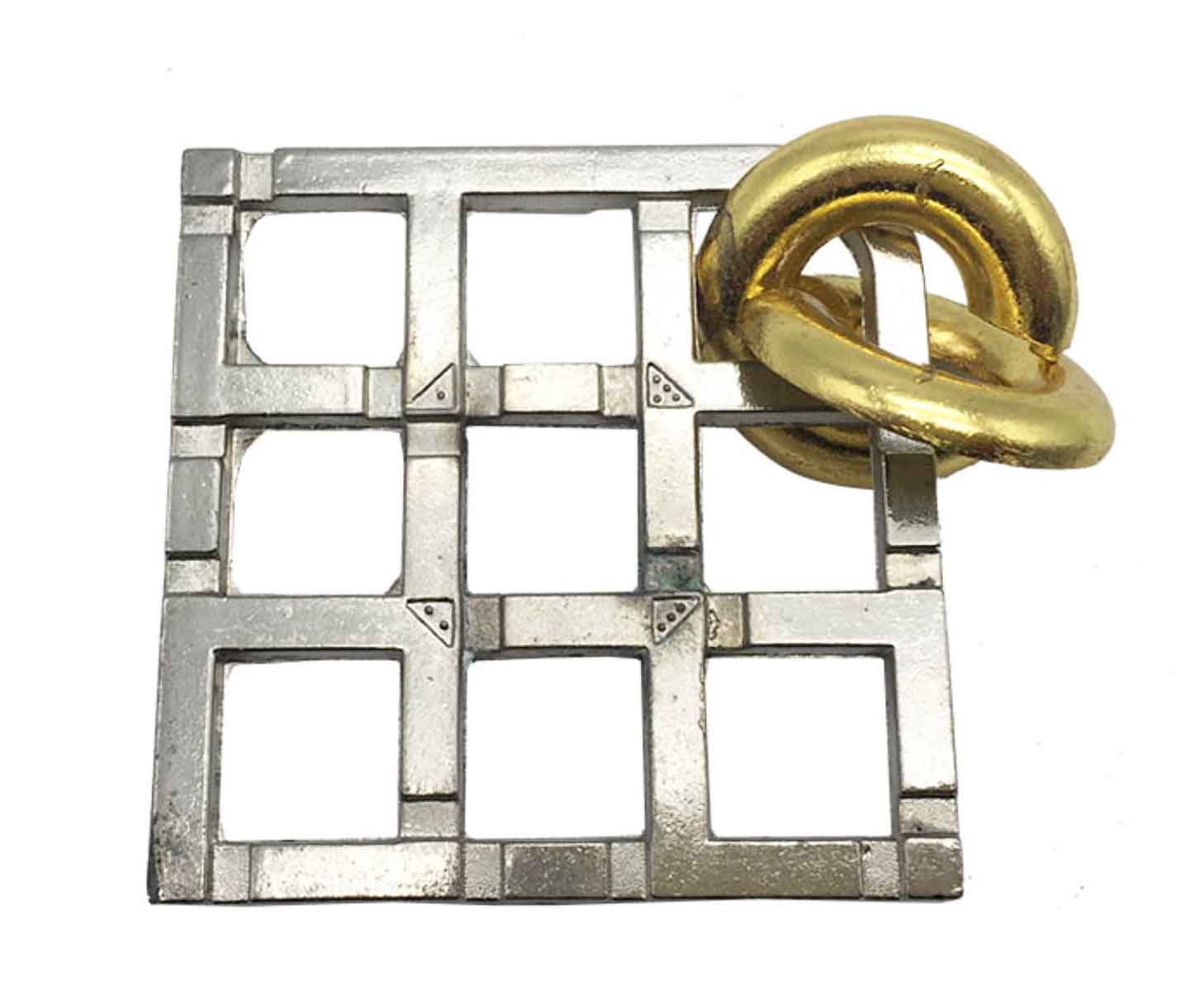 Rompecabezas Metal Anillo Prisionero