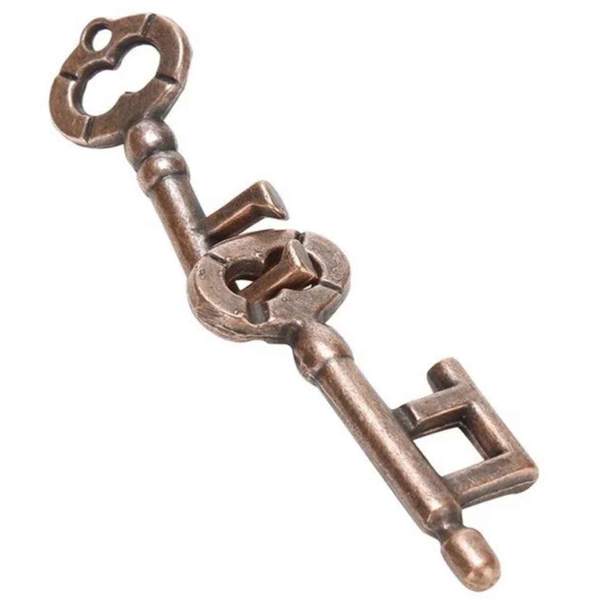 Rompecabezas Metal Nudo de Llaves